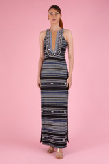 Mystic Print Maxi Dress